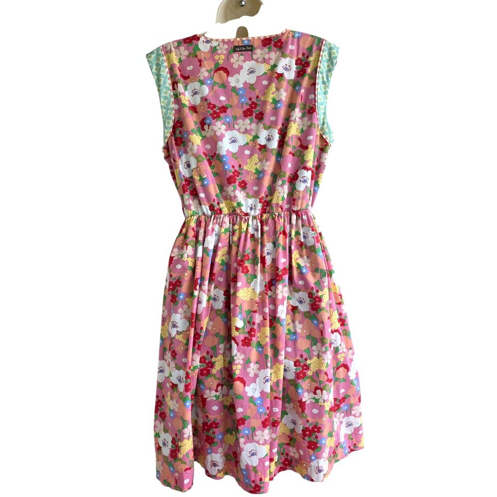Matilda Jane Leah Wonderful Parade floral cotton blend sleeveless dress - Picture 5 of 8